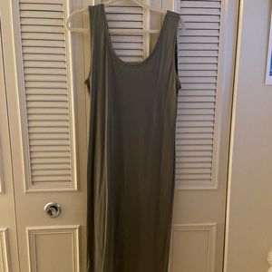 🧡Army Green Body Con Midi